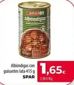 Spar La Palma SPAR Albóndigas con guisantes oferta