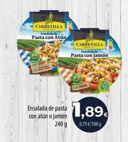 Spar La Palma Carretilla ensalada de pasta con atún o jamón oferta