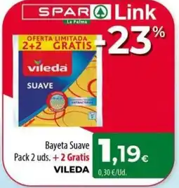 Spar La Palma Vileda bayeta suave oferta