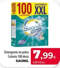 SPAR Lanzarote Saonil Detergente Colonia oferta