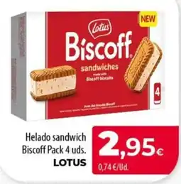 SPAR Lanzarote Lotus Biscoff sandwiches oferta