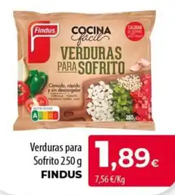 SPAR Lanzarote Findus verduras para sofrito oferta