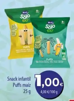 SPAR Lanzarote Hofo Solo Bio Puffs maíz oferta