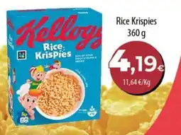 SPAR Lanzarote Kelloggs Rice Krispies oferta