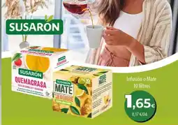 SPAR Lanzarote Susaron mate jengibre sabor lima limon oferta