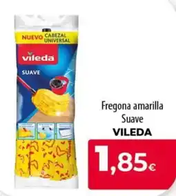 SPAR Lanzarote Vileda fregona amarilla suave oferta