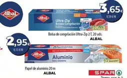 SPAR Lanzarote Albal bolsa de congelación ultra-zip 2 t oferta