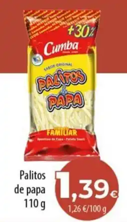 SPAR Lanzarote Cumba palitos de papa oferta