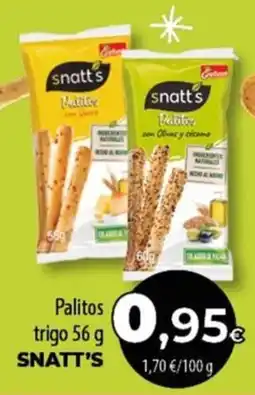 SPAR Lanzarote snatt's palitos trigo oferta