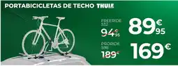 Feu Vert Thule portabicicletas de techo oferta