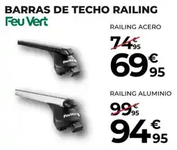 Feu Vert Feu Vert barras de techo railing oferta