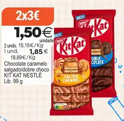 Supermercados Aquí Kit Kat salgado/doble choco oferta