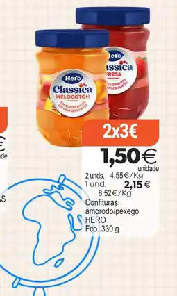 Supermercados Aquí Hero Classica melocotón oferta