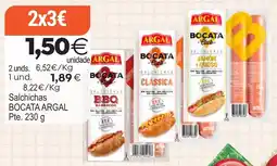 Supermercados Aquí Argal bocata club oferta