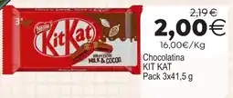 Supermercados Aquí Kit Kat oferta