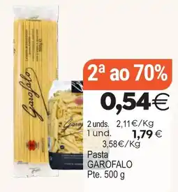 Supermercados Aquí Pasta Garofalo oferta