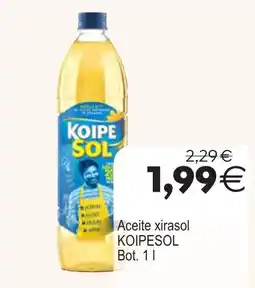 Supermercados Aquí Koipesol aceite xirasol oferta