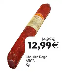 Supermercados Aquí Argal chourizo regio oferta