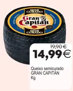 Supermercados Aquí Gran Capitán queixo semicurado oferta