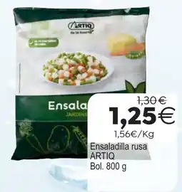 Supermercados Aquí Artiq ensaladilla rusa oferta