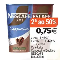 Supermercados Aquí Nescafe latte cappuccino oferta
