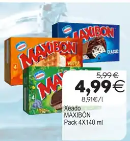Supermercados Aquí Maxibón oferta