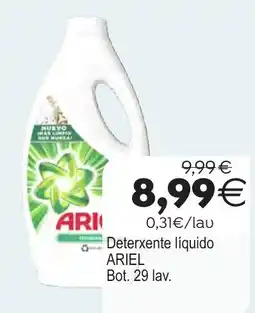 Supermercados Aquí Deterxente liquido ARIEL oferta