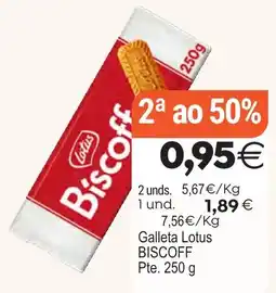 Supermercados Aquí Lotus Biscoff oferta
