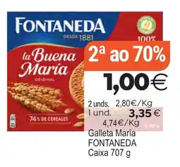 Supermercados Aquí Fontaneda galleta maría oferta
