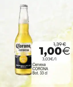 Supermercados Aquí Cerveza CORONA oferta