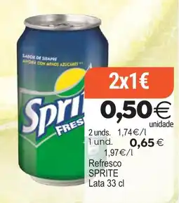 Supermercados Aquí Sprite refresco oferta