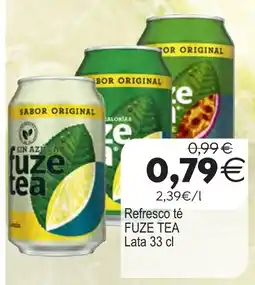 Supermercados Aquí Fuze tea oferta