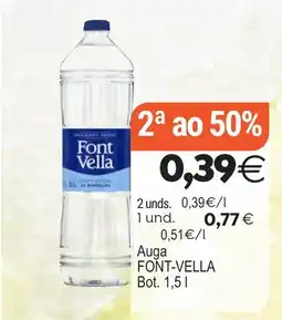 Supermercados Aquí Font Vella oferta