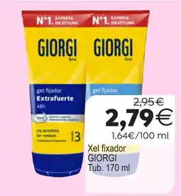 Supermercados Aquí Giorgi xel fixador oferta