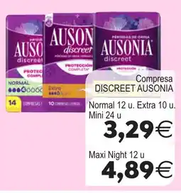 Supermercados Aquí AUSONIA discreet oferta