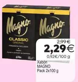 Supermercados Aquí Magno xabón oferta