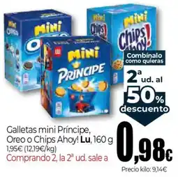 Unide Market Lu galletas mini príncipe oferta
