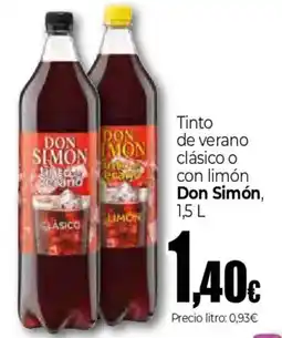 Unide Market Don Simón tinto de verano clásico o con limón oferta