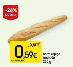 Dialprix Barra espiga tradición oferta