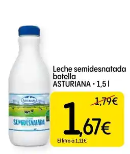 Dialprix Asturiana leche semidesnatada oferta