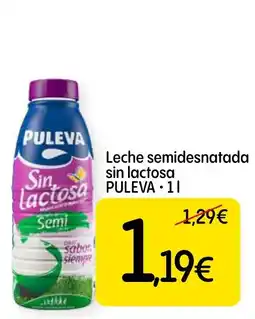 Dialprix Puleva leche semidesnatada sin lactosa oferta
