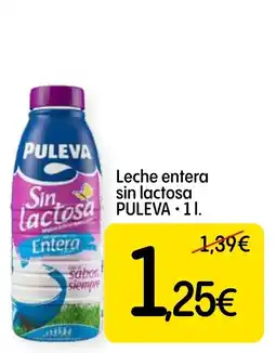 Dialprix Puleva leche entera sin lactosa oferta