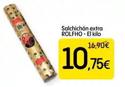 Dialprix Rolfo salchichón extra oferta