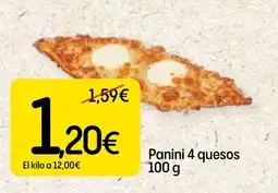 Dialprix Panini 4 quesos oferta