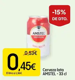 Dialprix Amstel cerveza oferta