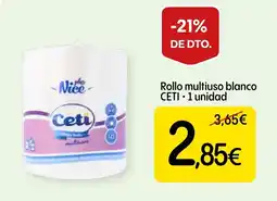 Dialprix Ceti rollo multiuso blanco oferta