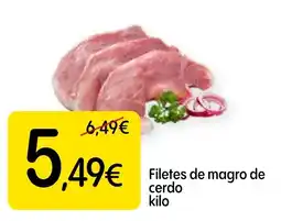 Dialprix Filetes de magro de cerdo oferta