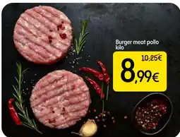 Dialprix Burger meat pollo oferta