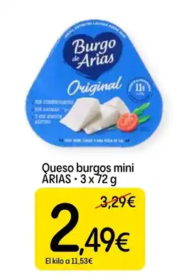 Dialprix Burgo de Arias Queso burgos mini oferta