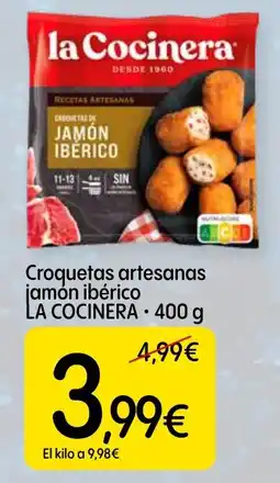 Dialprix la Cocinera croquetas artesanas jamon ibérico oferta